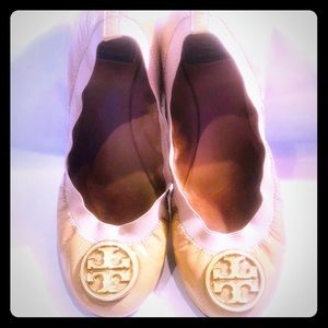 Tory Burch ballet flats NUDE